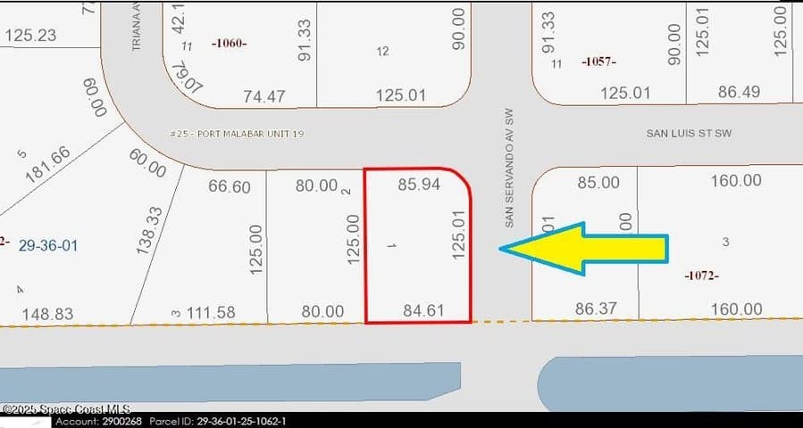 508 Corner Lot On San Luis Street SW, Palm Bay, FL 32908 — photo 3