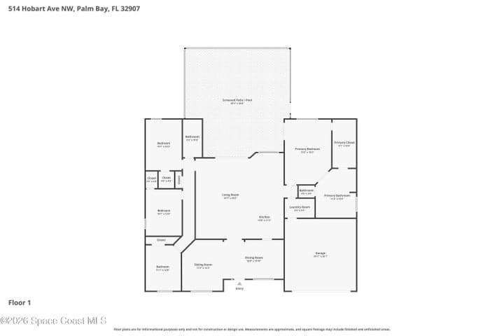 514 Hobart Avenue NW, Palm Bay, FL 32907 — photo 4