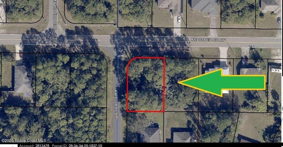 436 Corner Lot On Krassner Drive NW, Palm Bay, FL 32907 — photo 4