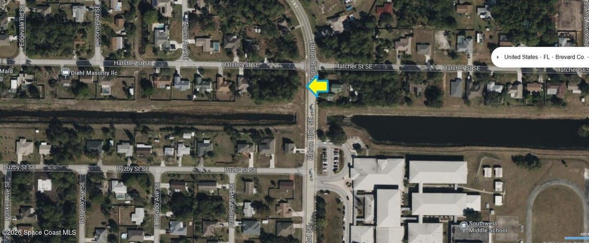 398 Corner Lot On Hatcher Street SE, Palm Bay, FL 32909 — photo 5