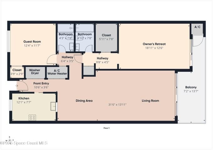 1305 S Atlantic Avenue #370, Cocoa Beach, FL 32931 — photo 3