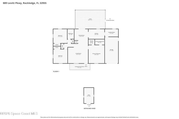 889 Levitt Parkway, Rockledge, FL 32955 — photo 22